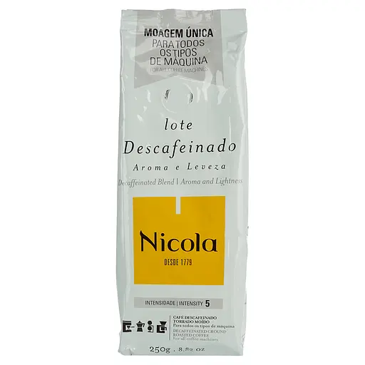 Кава мелена Nicola Blend Descafeinado, 250 г (637693) - фото 2