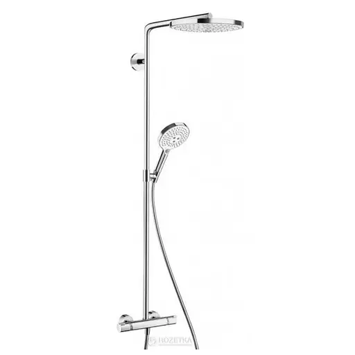 Душова система Hansgrohe Raindance Select 27129000, Хром - фото 3