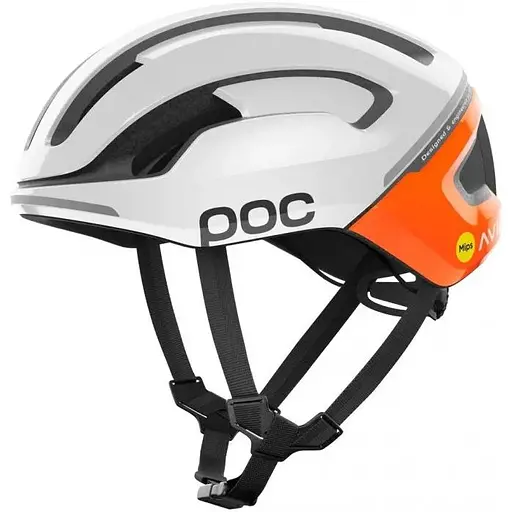 Велошолом Poc Omne Air Mips L White/Orange (1033-PC 107701217LRG1)