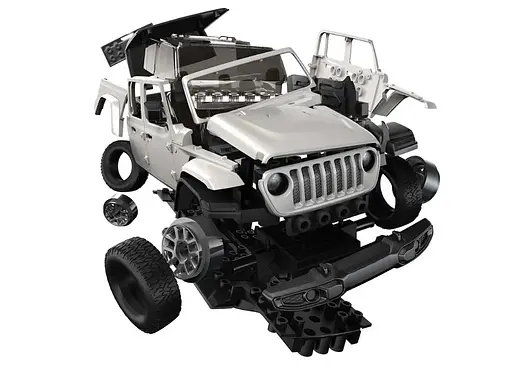 Конструктор Airfix джип Jeep Gladiator (JT) Overland сірий J6039 - фото 6