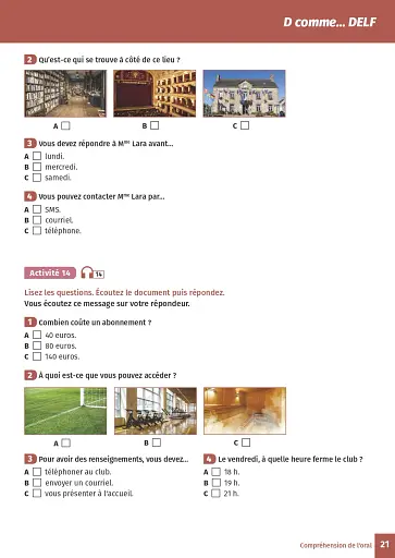 ABC Delf tout public - niveau A1. 3ème édition - фото 20