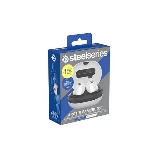 Навушники SteelSeries Arctis GameBuds Bluetooth White (61682) - фото 6