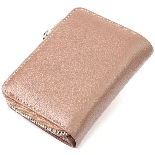 Кожаный женский кошелек Canpellini 9.5х13.2х3 см acs0025115 - фото 2