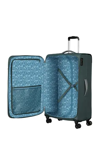 Валіза American Tourister PULSONIC DARK FOREST 81x49x31(34) 81 См MD6*04003 - фото 2