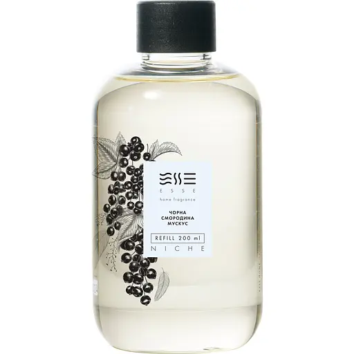 Рефил ESSE NICHE Черная смородина Мускус 200 мл