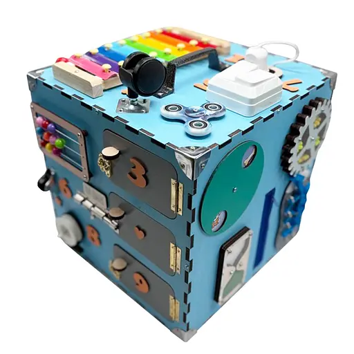 Развивающая игрушка Бизикуб Temple Group TG200143, 30х30х30 см - фото 1