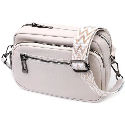 Кожаная женская сумка Vintage 21х14х8 см sum0026590 - фото 1