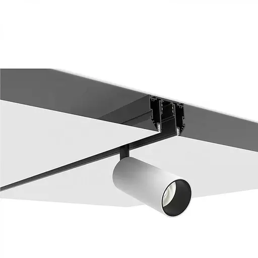 Магнітний трек для натяжної стелі під демпфер 3M KLOODI KDMG-STRECTH TR 3M BK - фото 3