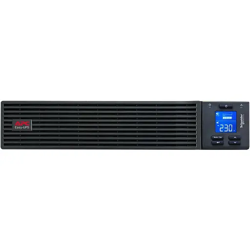 Джерело безперебійного живлення APC Easy UPS SRV 3000VA/2700W, RM 2U, LCD, USB, RS232, 6xC13, 1xC19 - фото 2