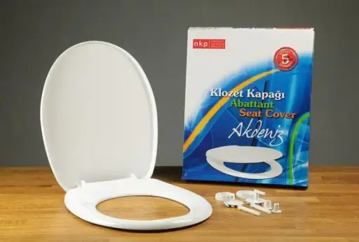 Сидения для унитаза с крышкой NKP Akdeniz 0300 из термопласта - фото 1