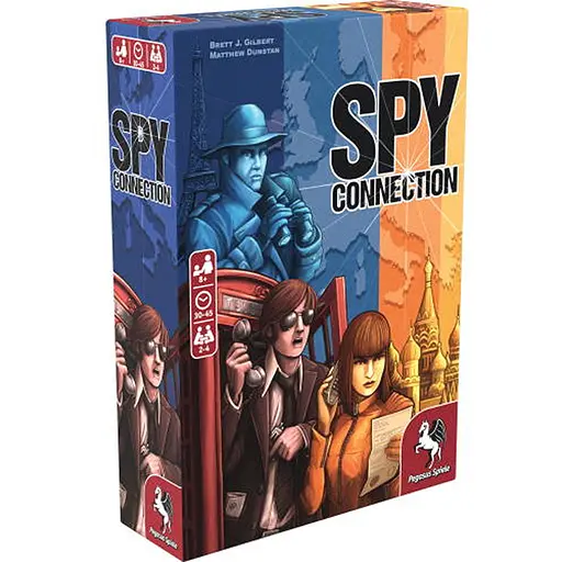 Настольная игра Pegasus Spiele Шпионская связь (Spy Connection) (англ.) (PS104) - фото 1