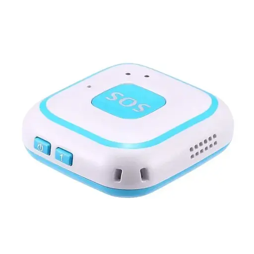 GPS трекер для ребенка Badoo Security V28 портативный с кнопкой SOS, белый - фото 2