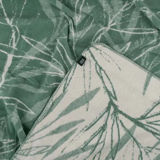 Плед Ardesto Leonardo Листя 150х200 см зелений (ART0410LT) - фото 6