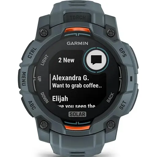 Смарт-часы Garmin Instinct 3 45mm Solar Twilight with Twilight Band 010-02934-01 - фото 4