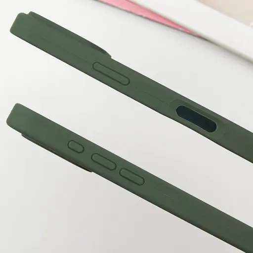 Чохол Silicone Case Full Protective (AA) для Apple iPhone 16 Pro (6.3) Зелений / Cyprus Green - фото 4