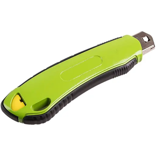 Ніж Alloid Building Tools алюмінієвий прогумований з висувним сегментним лезом 18 мм (HA-1828) - фото 2