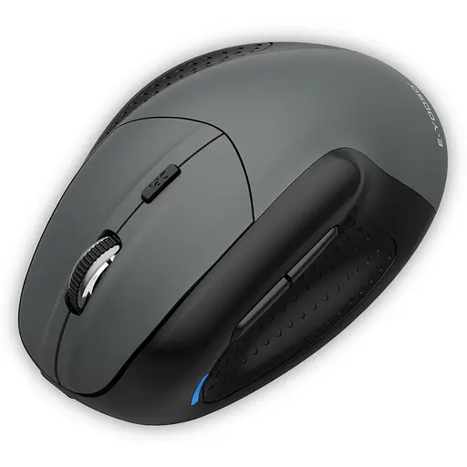 Вертикальна миша бездротова E-YOOSO X45 2.4 gHz Bluetooth Чорний - фото 4