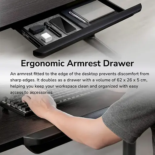 Геймерский стол Cougar E-Odyssey Black (E-ODYSSEY) - фото 12