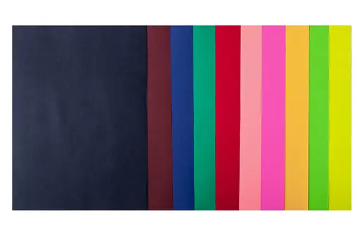 Набор цветной бумаги DARK+NEON, 10 цв., 20 л., А4, 80 г/м² BM.2721020-99 BUROMAX (4823078962379) - фото 3