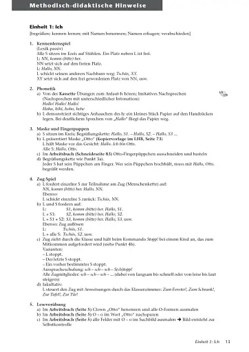 Tamtam. Lehrerhandbuch. Erster Kontakt Deutsch für Kinder - фото 12
