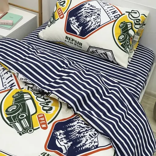 Комплект постільної білизни Viluta підлітковий ранфорс 24272 100% бавовна - фото 3