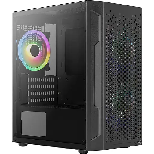 Корпус Aerocool Trinity Mini-G-BK-v2 Black без БП (ACCS-PV32033.11) - фото 3