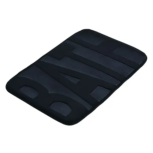 Килимок для ванної Bisk Basic чорний (07901)