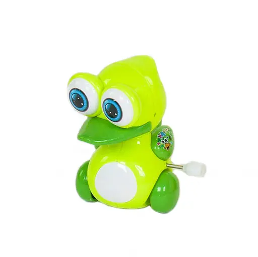 Заводная игрушка "Уточка" Bambi 6630, 7 см Салатовый - фото 1