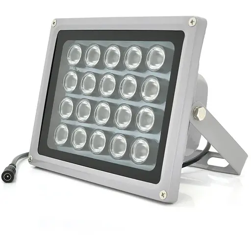 ИК-прожектор GY-IR20 на 20 диод, 220В, 40W, дальность освещения до 150 м, угол обзора 90°