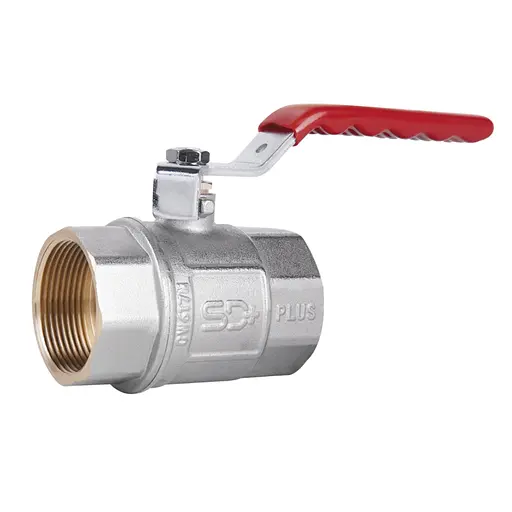 Кран шаровый SD Plus 1" 1/2 ВР для воды (рычаг) SD600NW40PN40 - фото 1