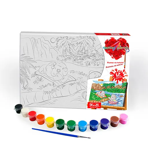 Розпис на полотні 21см*31см с.6 №7 PX-06-07