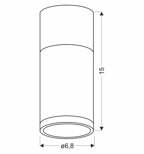 Точковий світильник Candellux 2284279 TUBA - фото 3