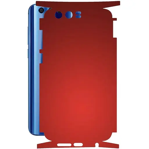 Защитная пленка StatusSKIN для Honor 9 Корпус Винил красная матовая