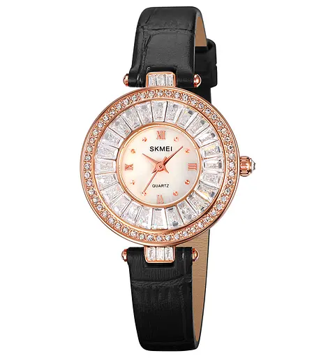 Наручний годинник жіночий 2009BK Black Skmei acs0030409 - фото 1