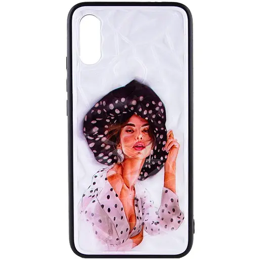 TPU+PC чохол Prisma Ladies для Xiaomi Redmi 7A Girl in a hat - фото 2