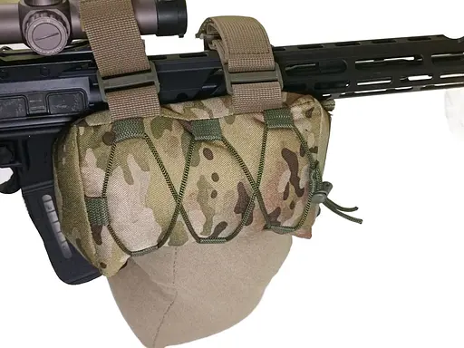 Мішок барикадний упор стрілецький підставка з виступом для магазину вагончик GEN 2 - фото 1