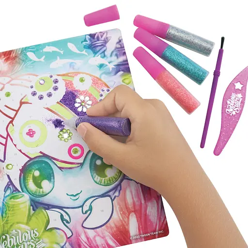 Набір для творчості Зоряні блискітки та фольга Nebulous Stars 11011, 3 шаблони - фото 4