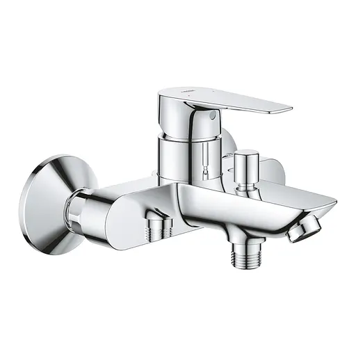 Комплект смесителей для ванной комнаты и кухни Grohe QuickFix Start Edge UA202501SK, Хром - фото 8