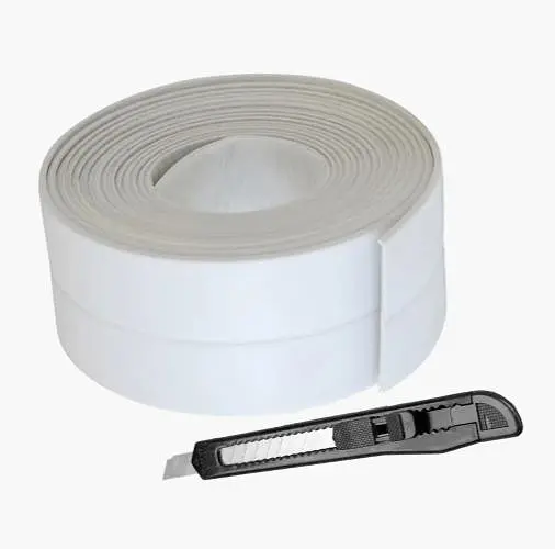 Стрічка бордюрна для ванної Mercury 62 мм х 3,2 м Білий 30412 - фото 2