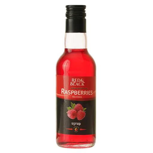 Сироп Red&Black Малина 0.25 л - фото 1