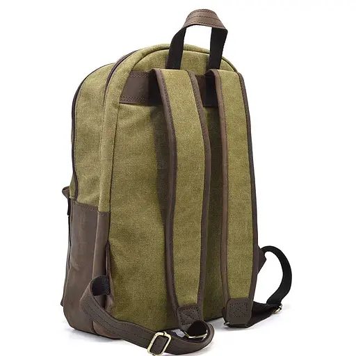 Кожаный мужской рюкзак TARWA 40х31х13 см sum0026173 - фото 5