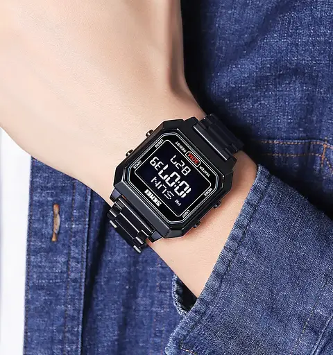 Часы мужские наручные спортивные Skmei 2149 (Черный) - фото 6