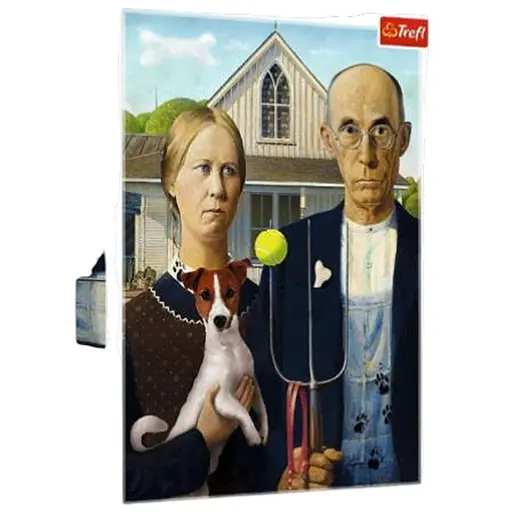 Пазл Trefl Американская готика 500 эл. (37526) - фото 1