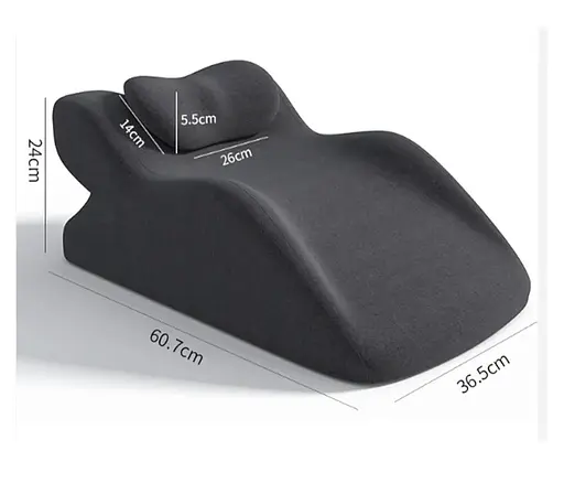 Подушка эргономическая для поддержки тела Расслабление Relax Pillow (Черный) - фото 3