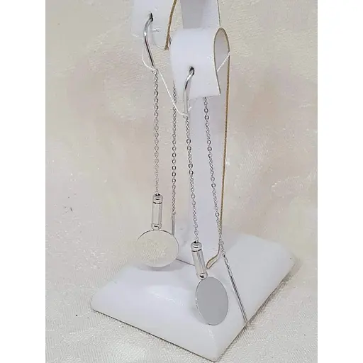 Золоті сережки-протяжки Tango. 580101В - фото 2