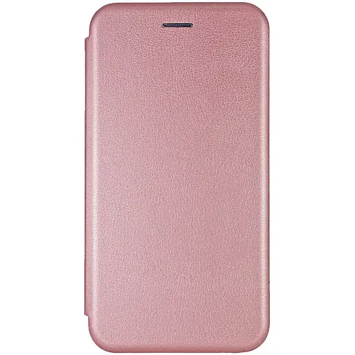 Кожаный чехол-книга Classy для Motorola Moto G85 Rose Gold