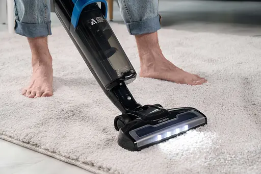 Пилосос бездротовий Ardesto140 Вт автон. робота до 50 хв HEPA настінне кріплення чорно-синій - фото 5