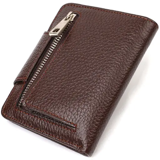 Жіночий шкіряний гаманець Canpellini 9х11.7х1 см acs0025503 - фото 2