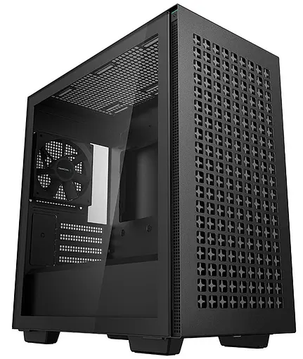Корпус Deepcool CH370 Black (R-CH370-BKNAM1-G-1) Без БП - фото 1