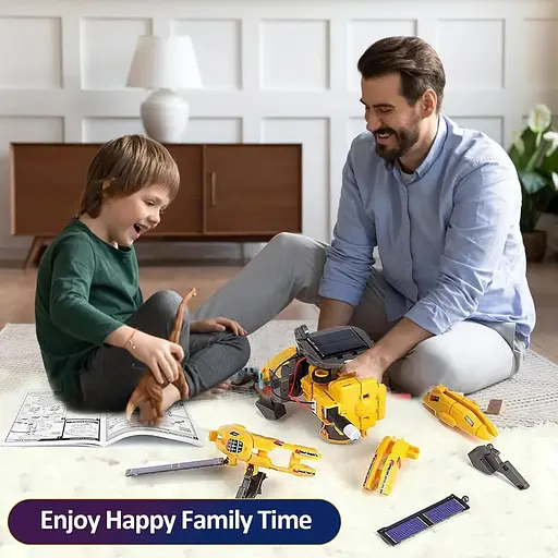 Детская игрушка Focenat «6-в-1» на солнечных батареях для мальчиков - фото 6